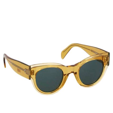 celine yellow sunglasses|authentic celine sunglasses.